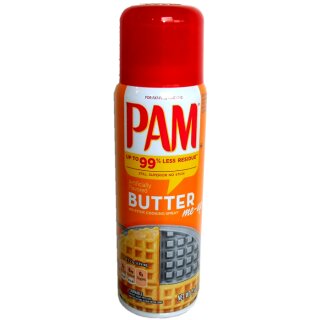 PAM No Stick Cooking Spray Butter Flavor