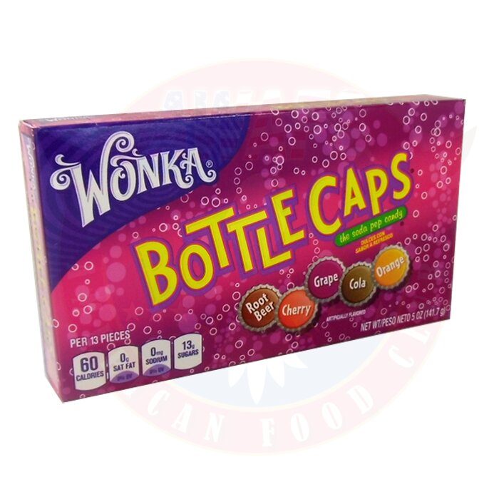Wonka Bottle Caps Video Box