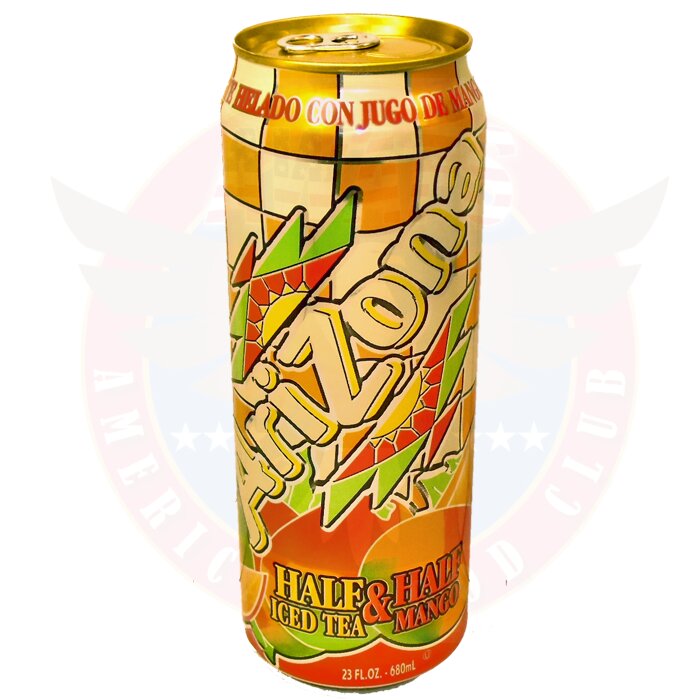 Arizona Half & Half Iced Tea Mango Dose, 2,69