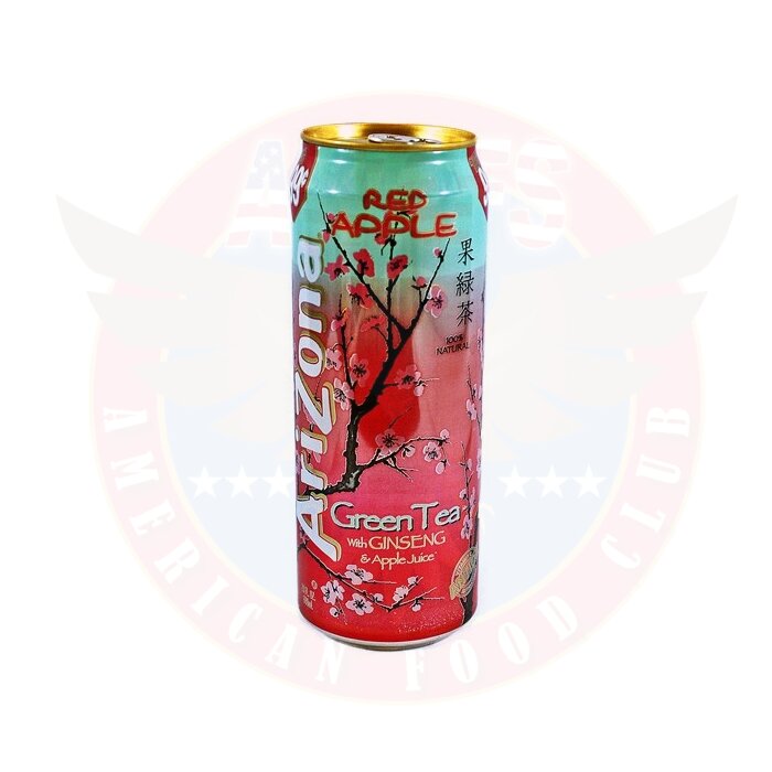 Arizona Green Tea with Ginseng and Apple Juice Dose, 2,69