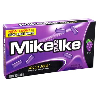 Mike & Ike Jolly Joes Grape Theater Box 4.25oz