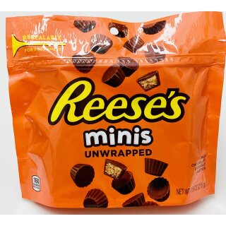 Reeses Peanut Butter Cups Unwrapped Minis