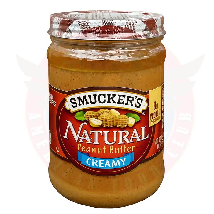 Smucker's Natural Peanut Butter Creamy, 8,99