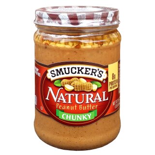 Smuckers Natural Peanut Butter Chunky