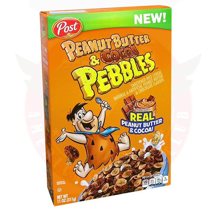 Post Peanut Butter & Cocoa Pebbles 11 oz, 8,99