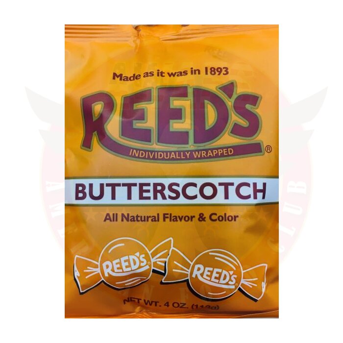 Reed's Butterscotch Candy Peg Bag 4oz, 2,99