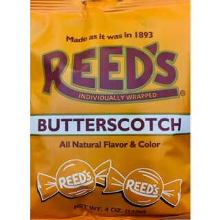 Reeds Butterscotch Candy Peg Bag 6.25oz