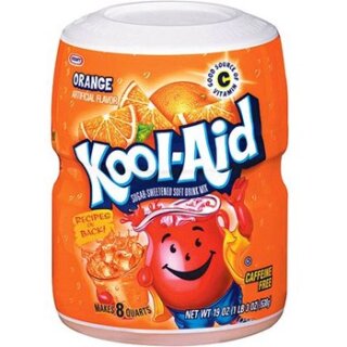 Kool Aid Barrel Orange