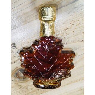Andersons Maple Syrup 100ml Leaf Glass