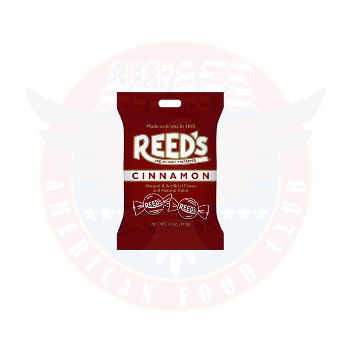 Reed's Cinnamon Candy Peg Bag 4oz, 2,99