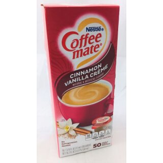 Coffee-Mate Liquid Creamer Cinnamon Vanilla 50 Stk