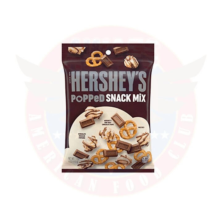 Hersheys Popped Snack Mix 4oz