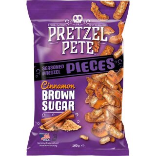 Pretzel Pete Cinnamon Brown Sugar Pretzel Pieces - MHD 10.10.25