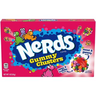 Nerds Gummy Clusters Rainbow Theater Box