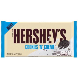 Hersheys Cookies N Creme Giant Bar 7.37oz