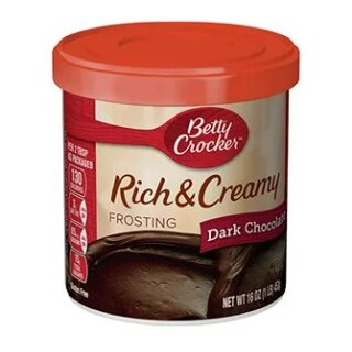 Betty Crocker Rich & Creamy Dark Chocolate Frosting