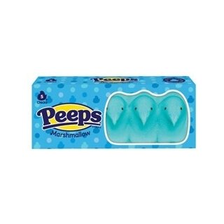 Peeps Marshmallow Chicks Blue 5ct.