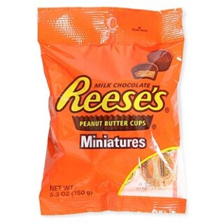 Reeses Peanut Butter Cups Miniatures 4.65oz