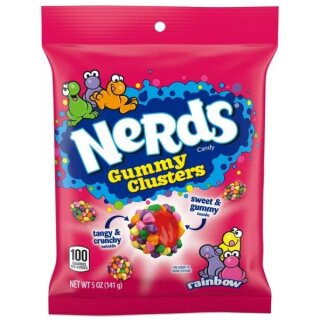 Nerds Gummy Clusters Rainbow 5oz Bag