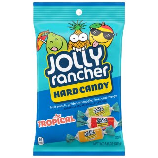 Jolly Rancher Hard Candy Tropical 6.5oz Bag