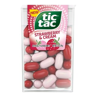 Tic Tac Strawberry & Cream 29g
