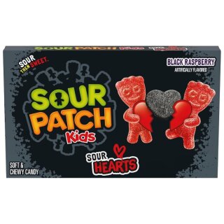 Sour Patch Kids Black Raspberry Sour Hearts Theater Box - MHD 18.07.25