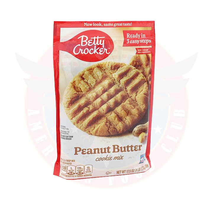 Betty Crocker Peanut Butter Cookie Mix, 5,99