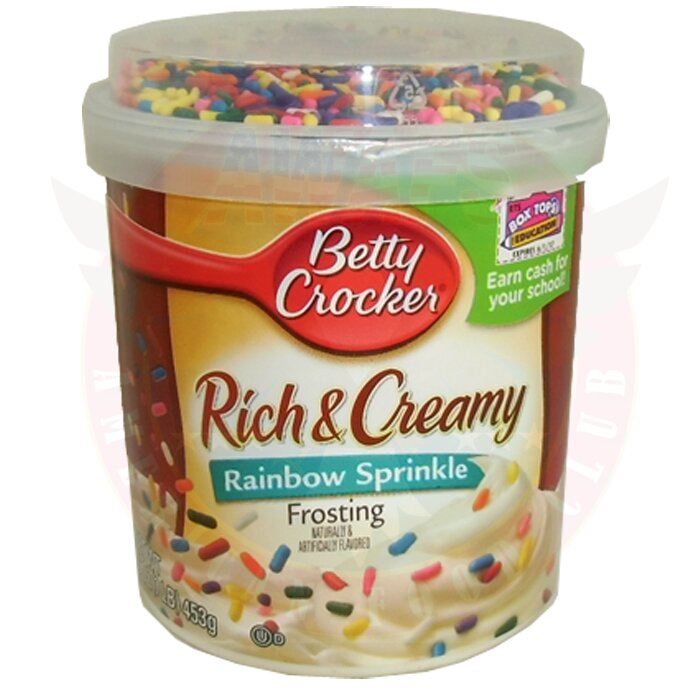 Betty Crocker Rainbow Chip Frosting, 4,99