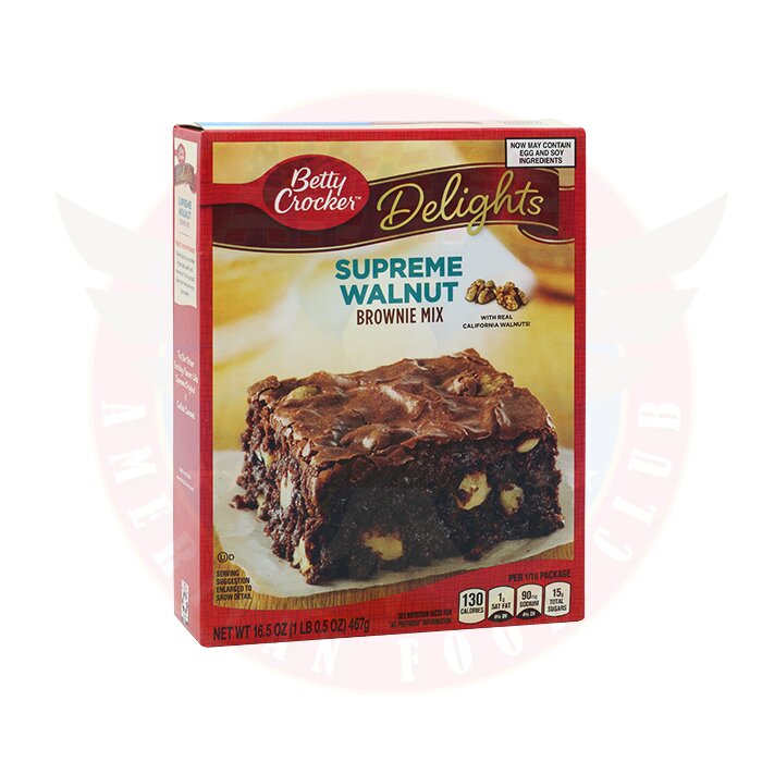 Betty Crocker Supreme Walnut Brownie Mix, 5,99